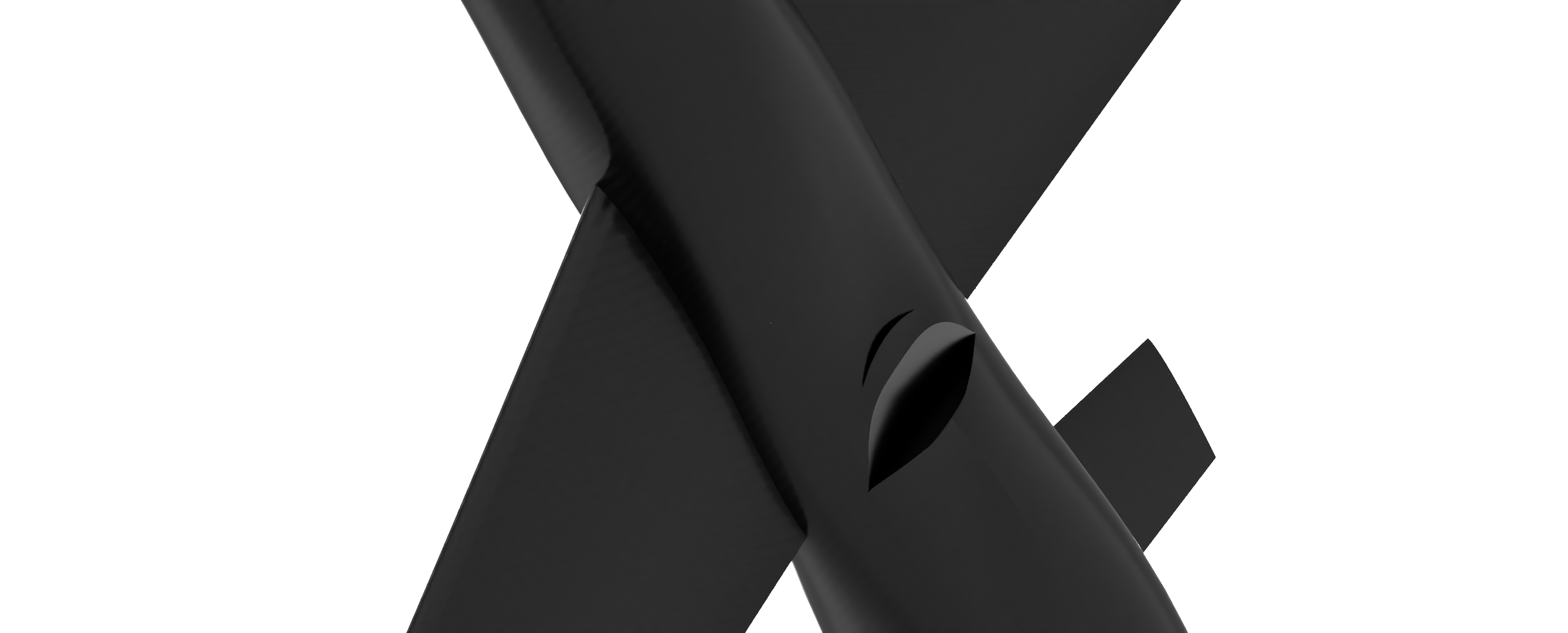 INTERCEPTOR X-tail cross-section detail